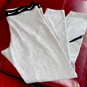Nike grey leggings xl